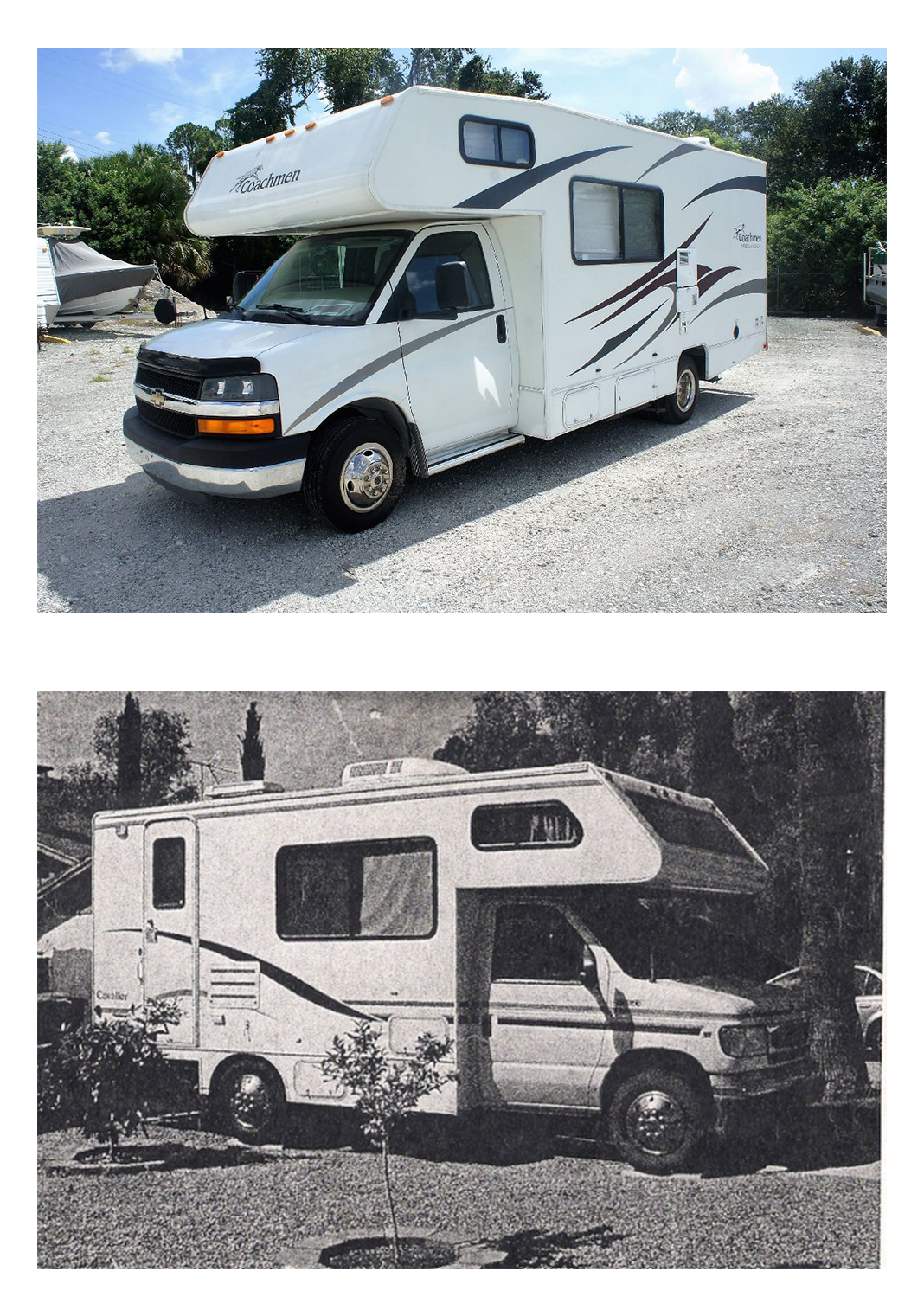 Fipsila old and new RV